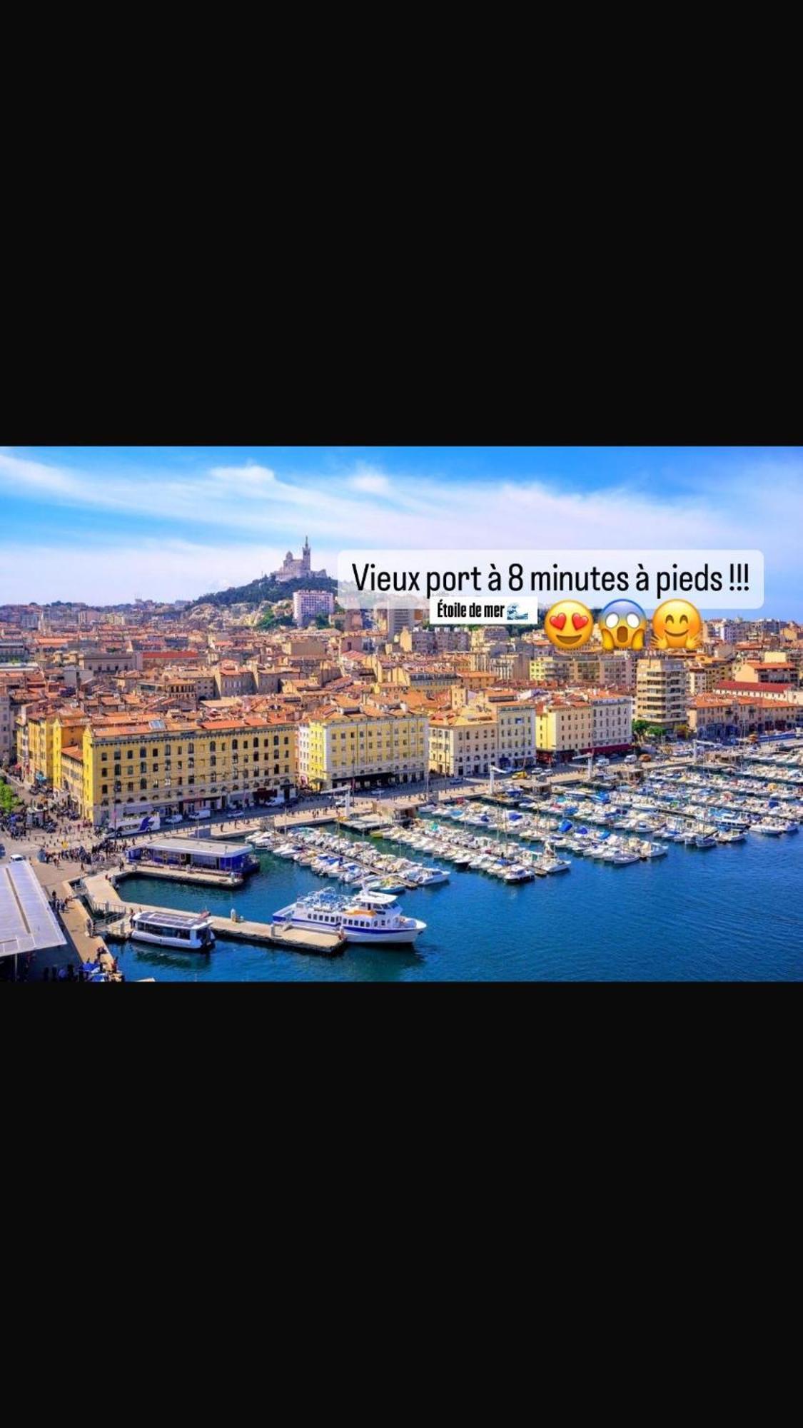Etoile De Mer Magnifique Studio Deco Plage Et Sable Fin, Votre Sejour A Marseille Commence Ici, Centre-Ville Exterior foto
